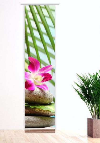 Flächenvorhang Orchidee, Wellness