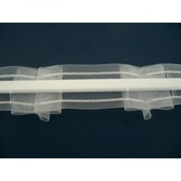 Vitragenstangenfaltenband transparent