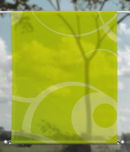 Scheibenhänger Fantasy green one-rechteckig,