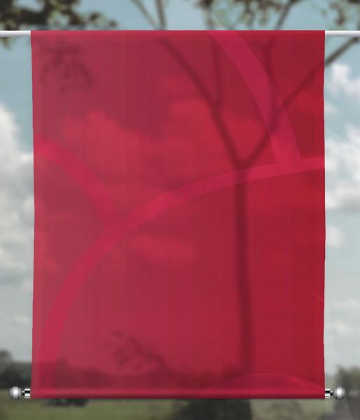 Scheibenhänger Fantasy magenta two-rechteckig,