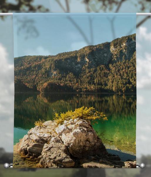 Scheibenhänger transparent Bavière one- rechteckig