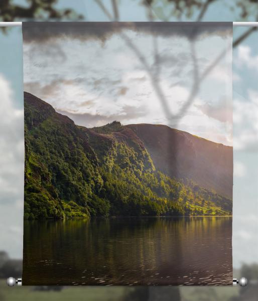 Scheibenhänger transparent Glendalough Lake one rechteckig