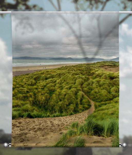 Scheibenhänger transparent Rossbeigh Irland- rechteckig
