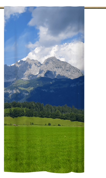 Schlaufenschal Alpenblick