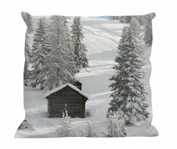 Kissenbezug  - Winterlandschaft  - Motivkissen