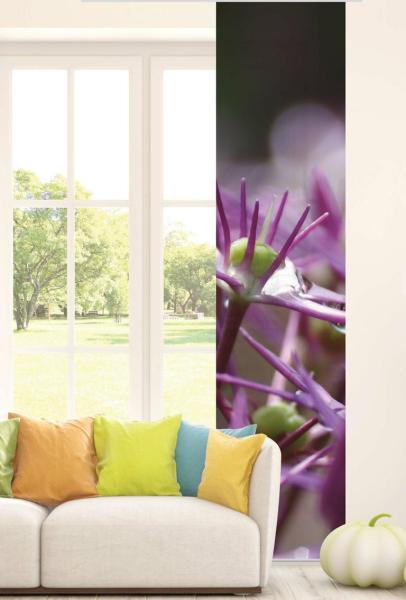 Flächenvorhang Sternkugel, Schiebevorhang, Schiebegardine, modern, 60 cm breit,