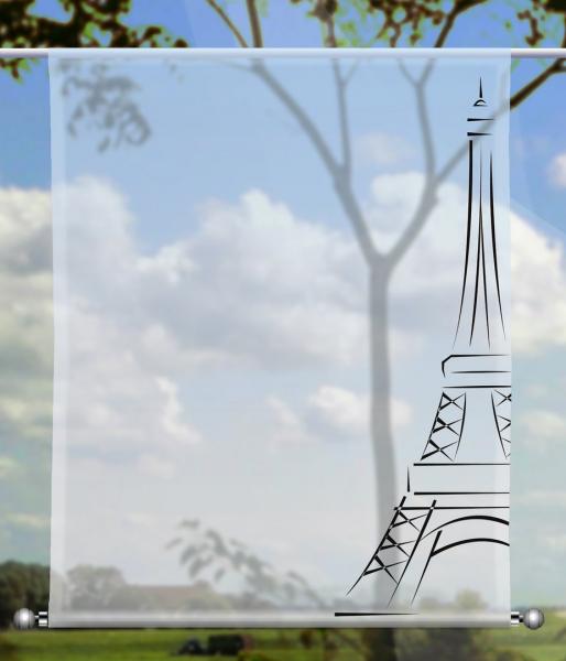 Scheibenhänger  Paris greyblue - rechteckig, Beschw.
