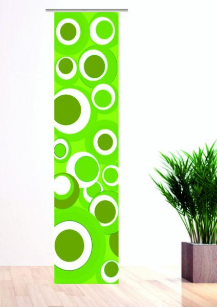 Flächenvorhang retro 6 - green