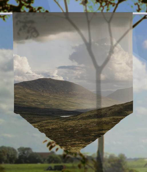 Scheibenhänger Fjällregen voile transparent
